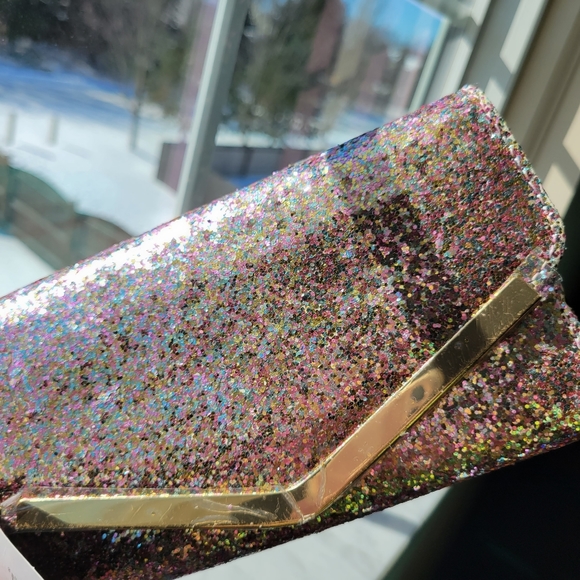 FINAL PRICE: Massini clutch wristlet wallet NWT glitter  BEAUTIFUL! - Picture 10 of 16